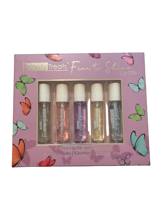 Free to Shine lip oils