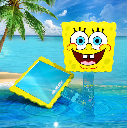 SpongeBob "I'm Ready" Hand Mirror