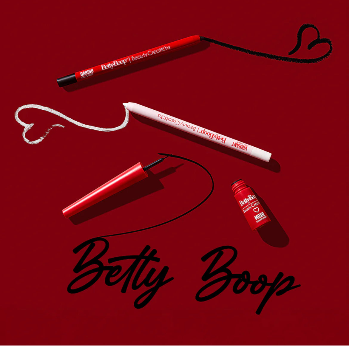 Betty Boop "Be Boop Bold" Eyeliner Trio