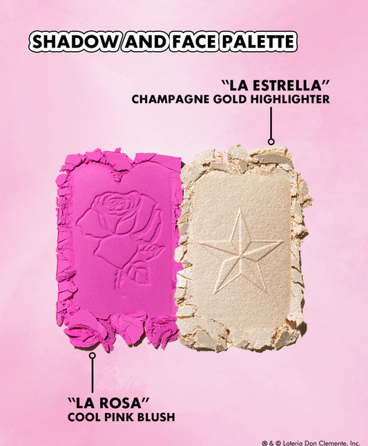 Lotería Don Clemente®️ Shadow & Face Palette