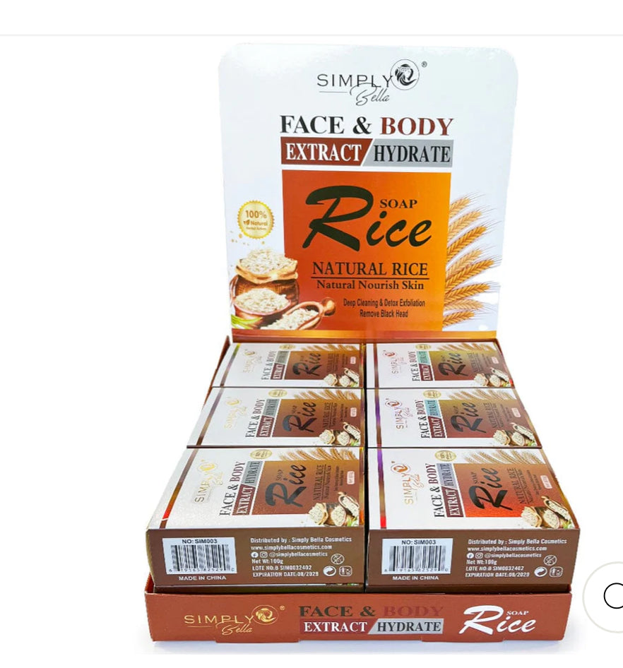 Rice Natural Nourish 100% Natural Soap