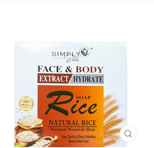 Rice Natural Nourish 100% Natural Soap