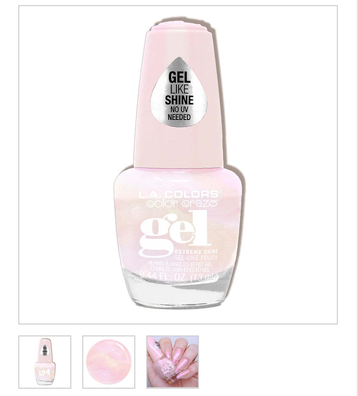 PINK PLEASE GEL POLISH