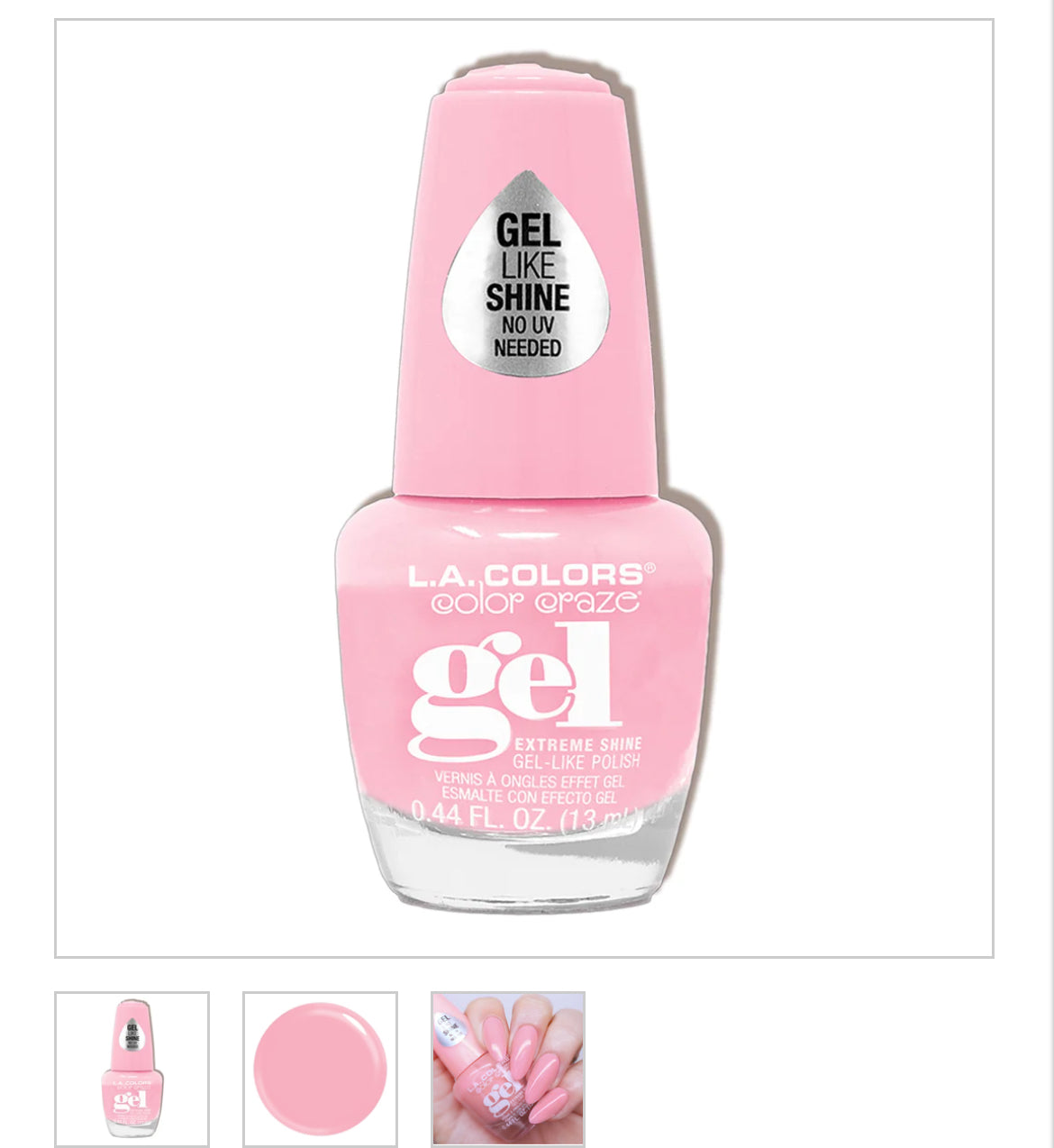 PINK PLEASE GEL POLISH