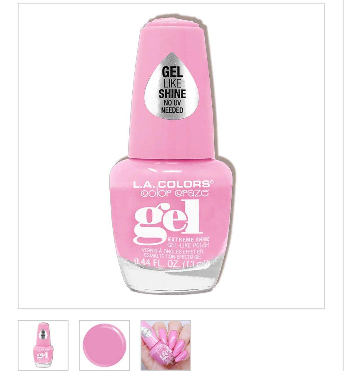 PINK PLEASE GEL POLISH