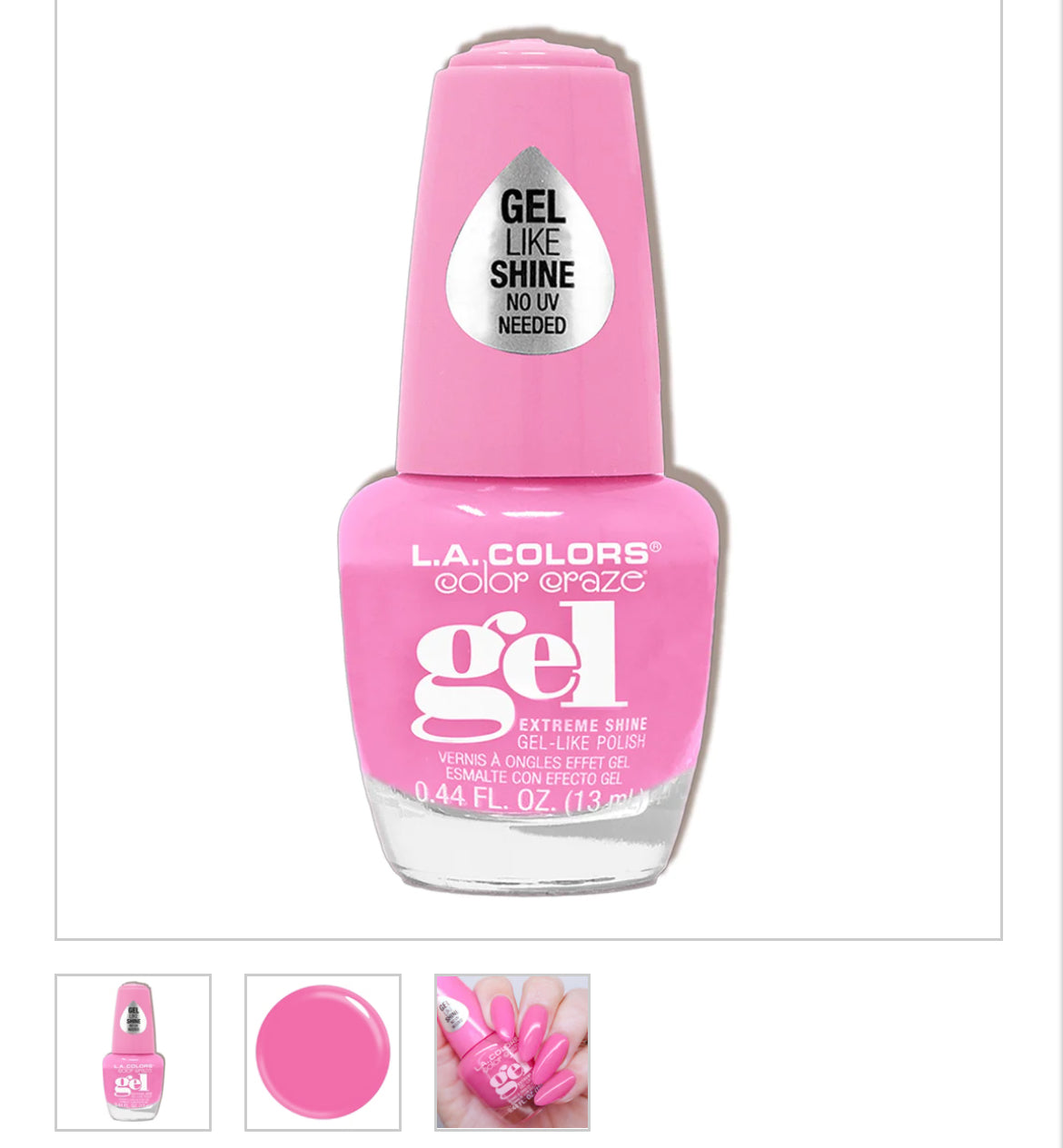 PINK PLEASE GEL POLISH
