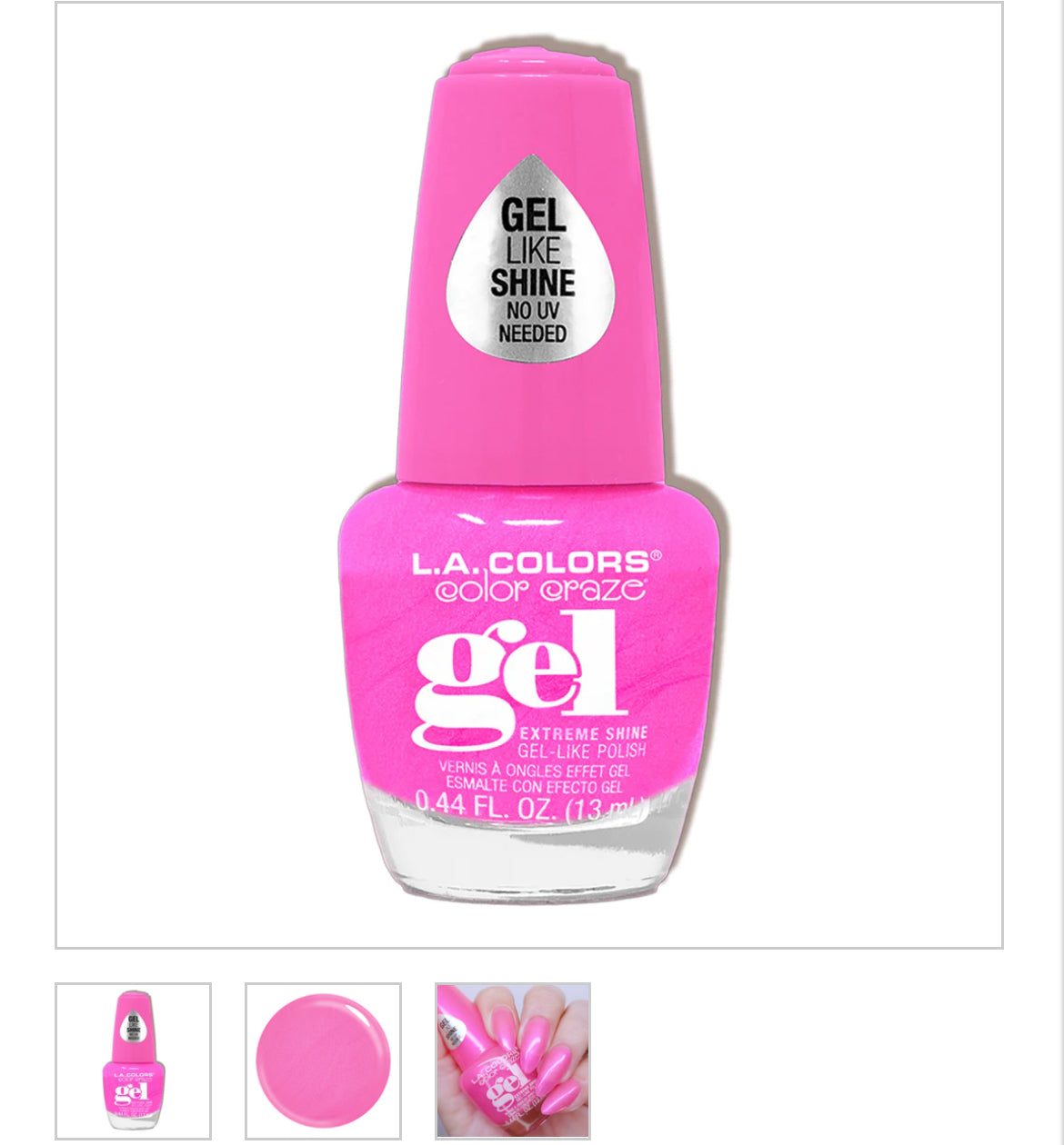 PINK PLEASE GEL POLISH