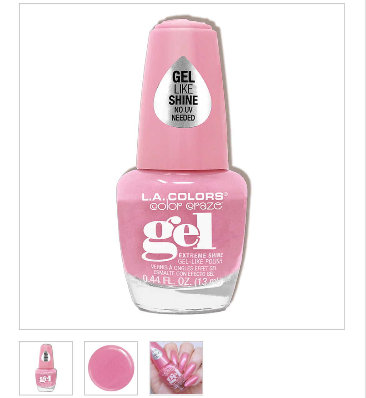 PINK PLEASE GEL POLISH
