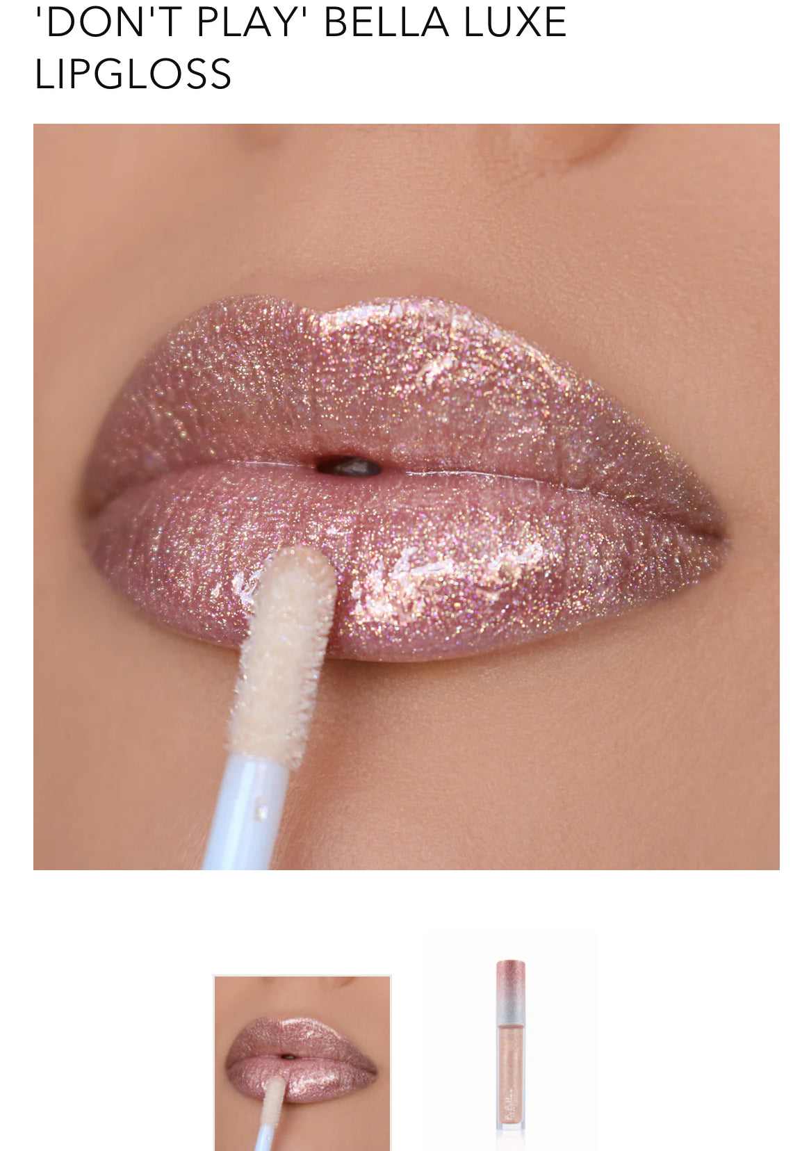 BELLA LUXE LIPGLOSS