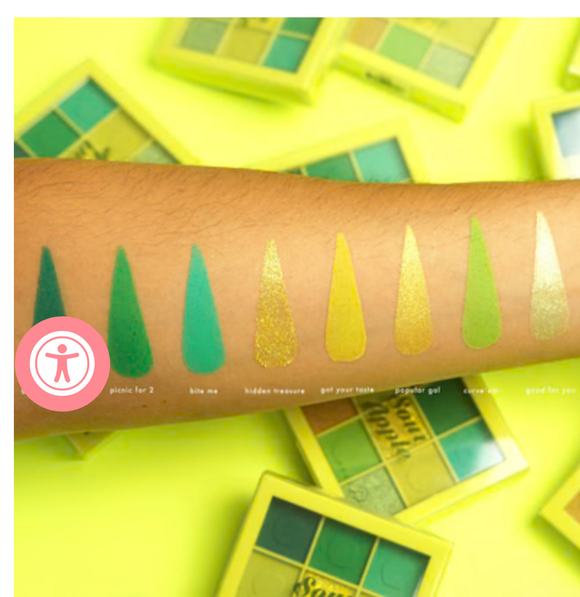 SOUR APPLE Eye Palette