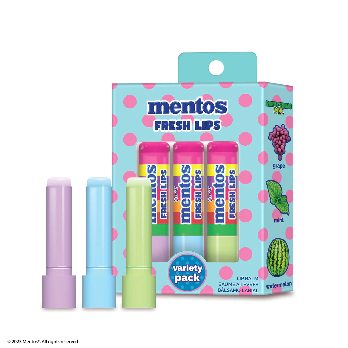 Mentos Fresh Lips Variety Pack (Lip Balm)