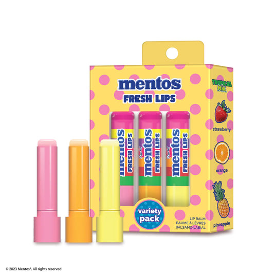 Mentos Fresh Lips Variety Pack (Lip Balm)