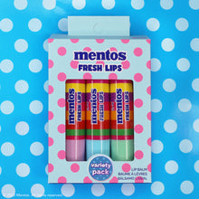Load image into Gallery viewer, Mentos Fresh Lips Variety Pack (Lip Balm)
