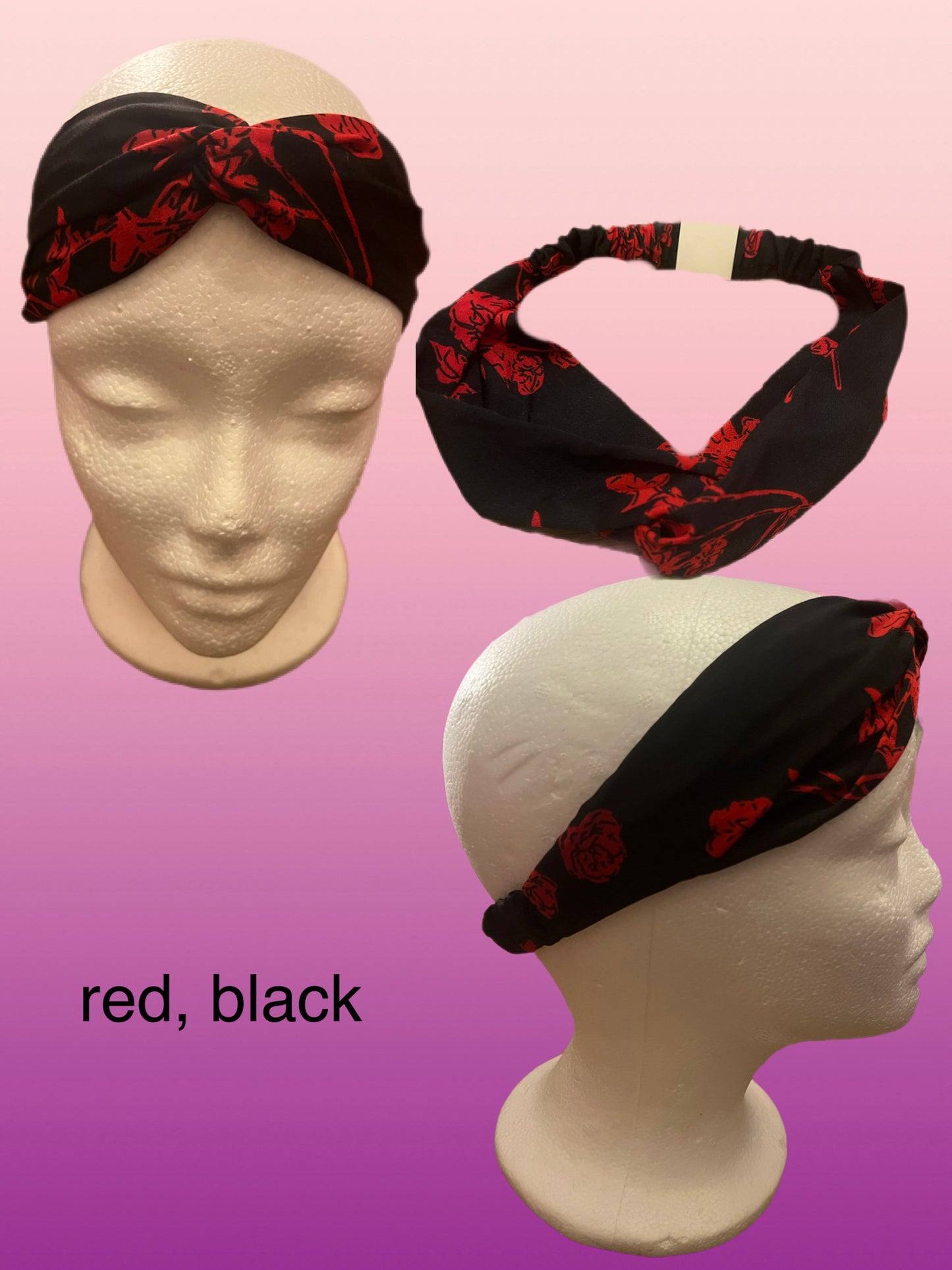 Stretchable headbands variety