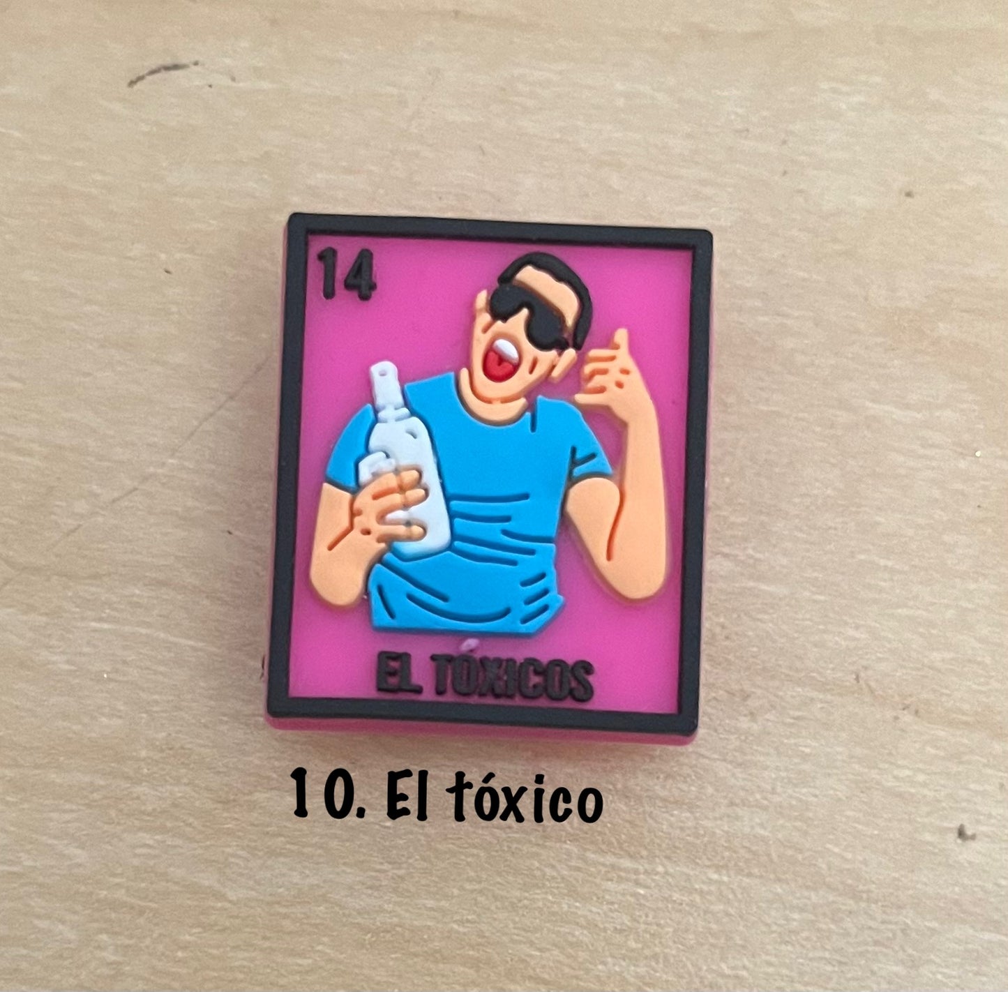 Los tóxicos croc charm