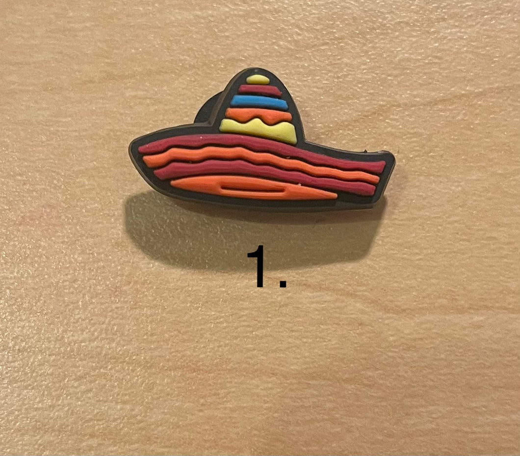 Hat croc charms