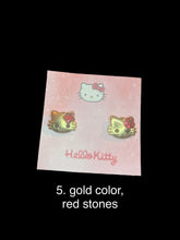 Load image into Gallery viewer, Hello Kitty ✨ gold plated earrings
