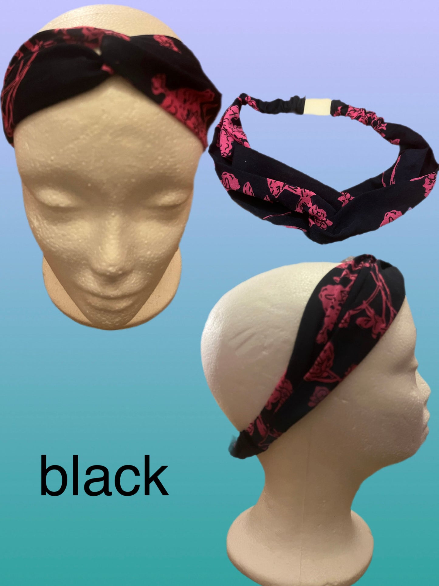 Stretchable headbands variety