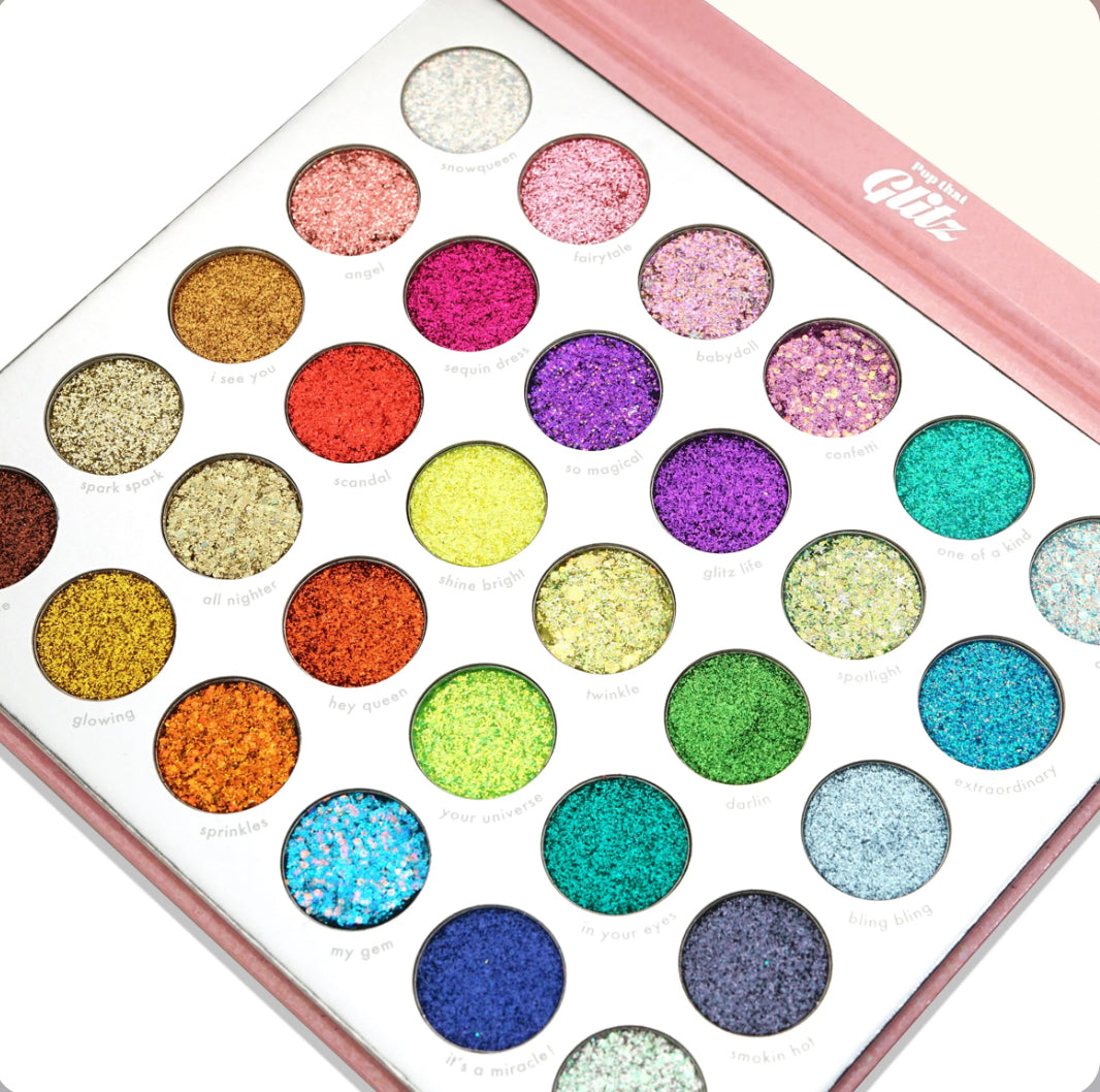 POP THAT GLITZ Pressed Glitter Palette