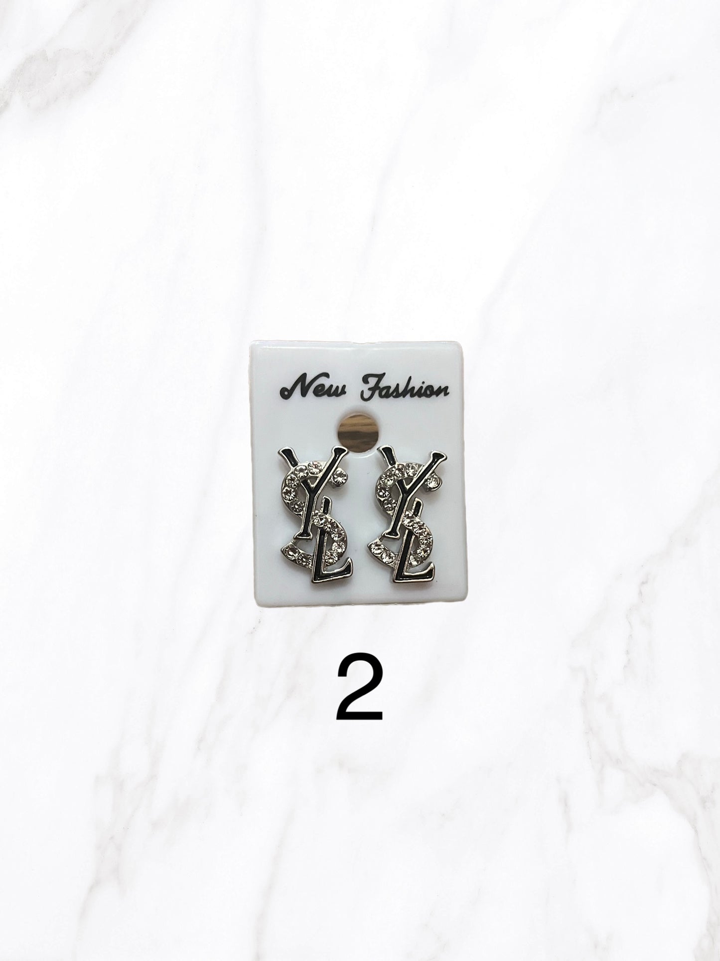 Inspired earrings of YSL