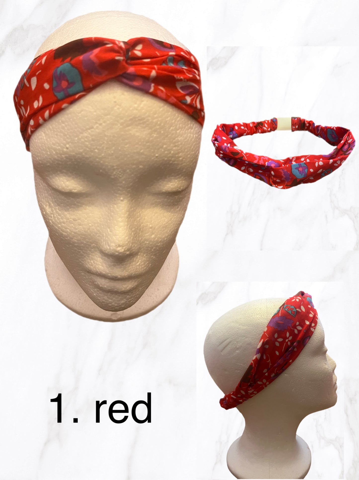 Stretchable headbands variety