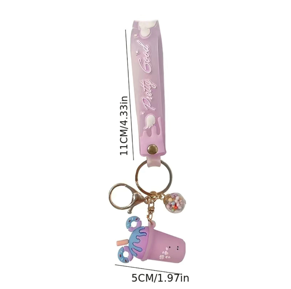 Bubble tea key chain’s