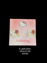 Load image into Gallery viewer, Hello Kitty ✨ gold plated earrings
