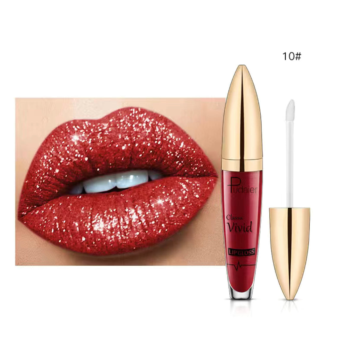 Pudaier Diamond Glitter lipgloss’s