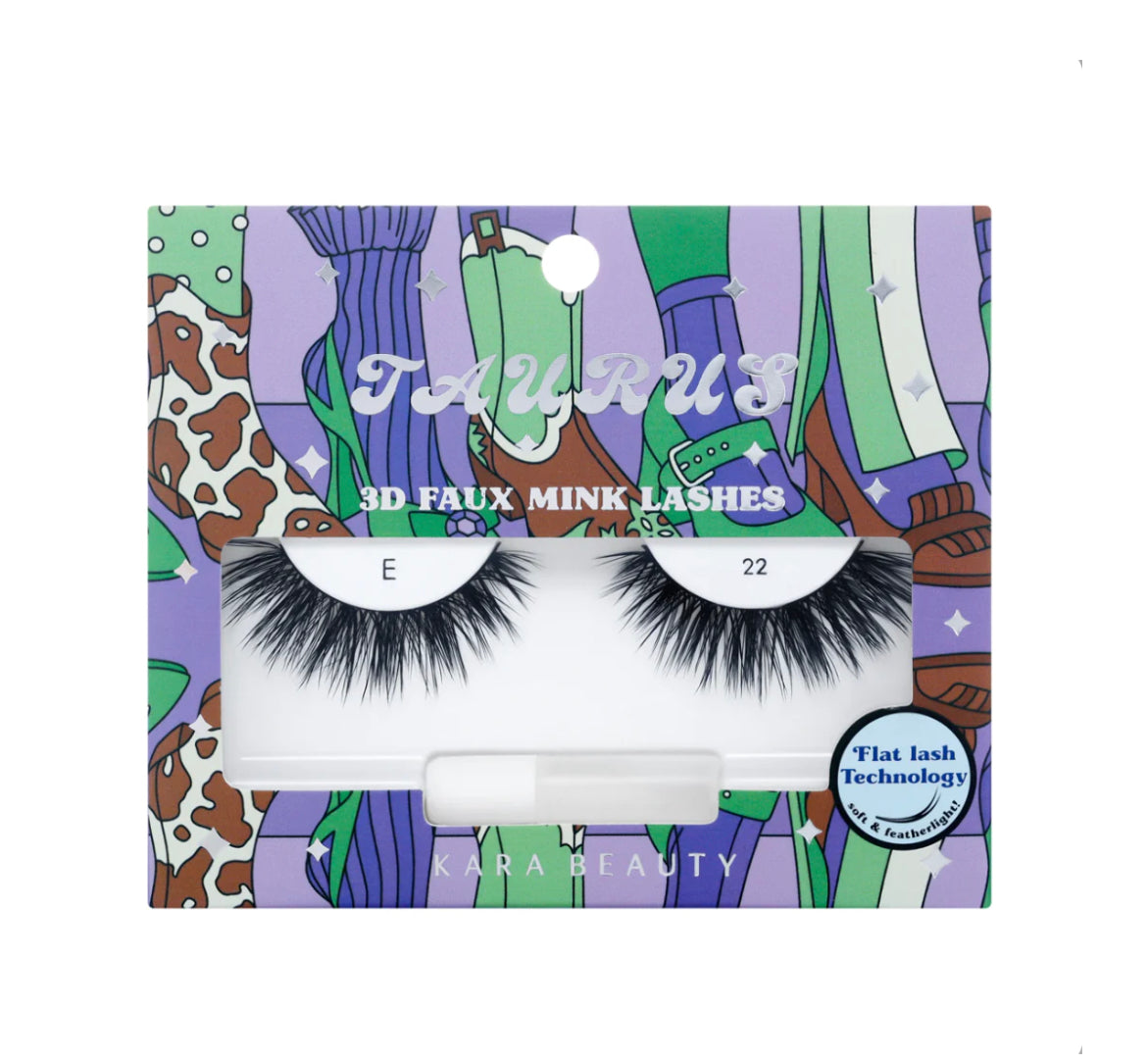 Zodiac 3D Faux Mink Flat False Eyelashes Variety’s