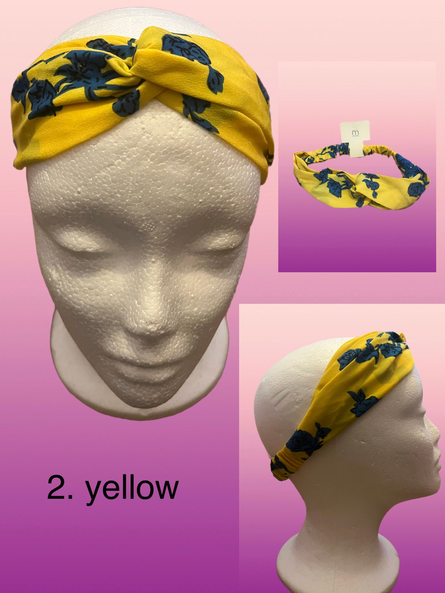 Stretchable headbands variety