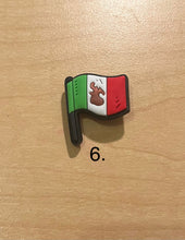 Load image into Gallery viewer, Mexico croc charms
