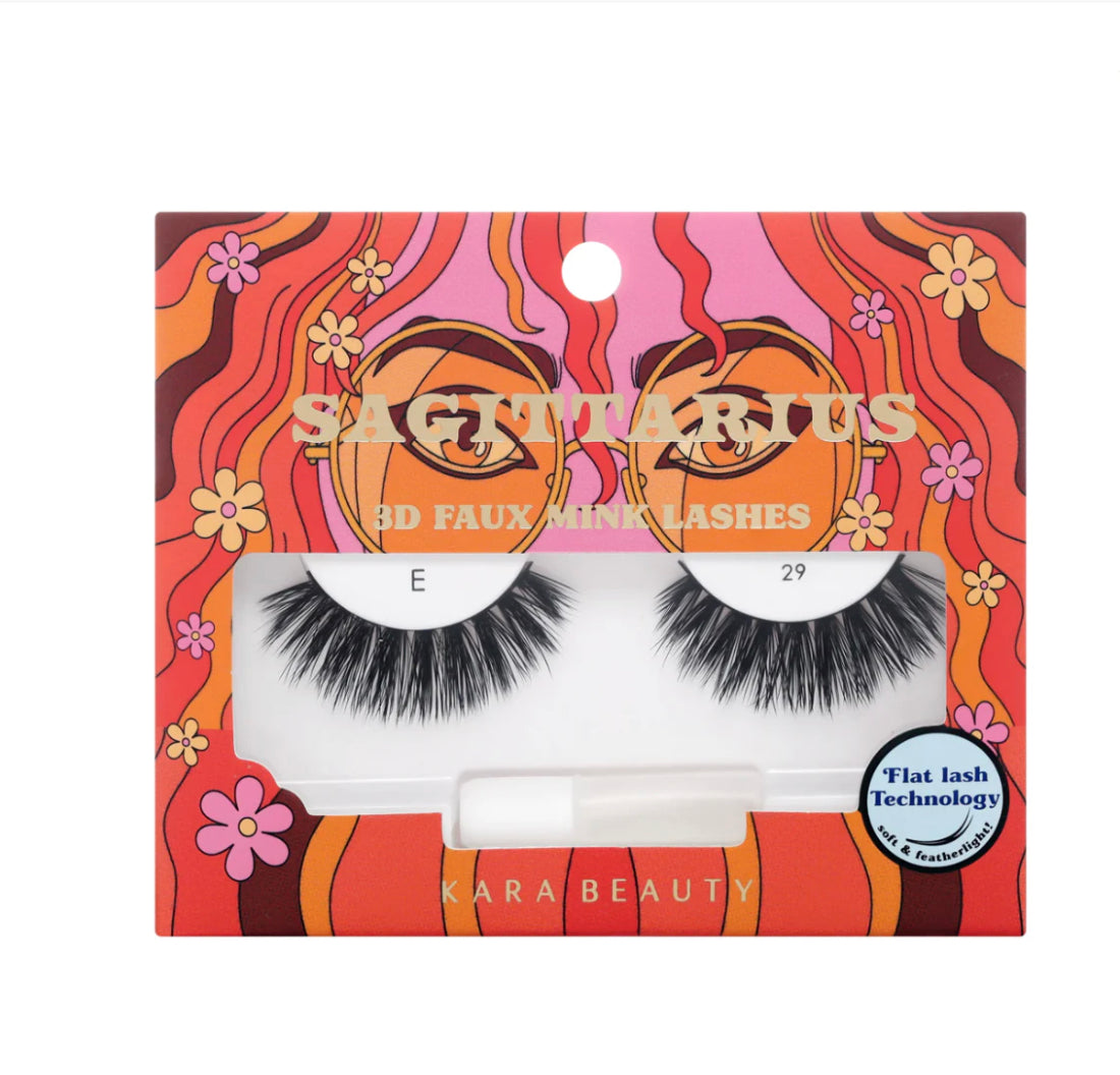 Zodiac 3D Faux Mink Flat False Eyelashes Variety’s