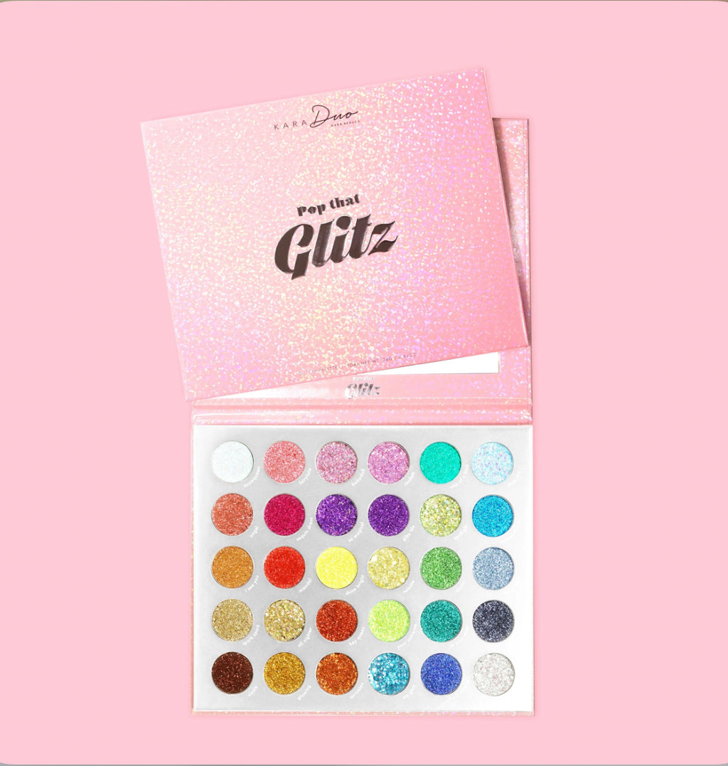 POP THAT GLITZ Pressed Glitter Palette