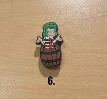 Load image into Gallery viewer, Chavo del 8 Croc Charms
