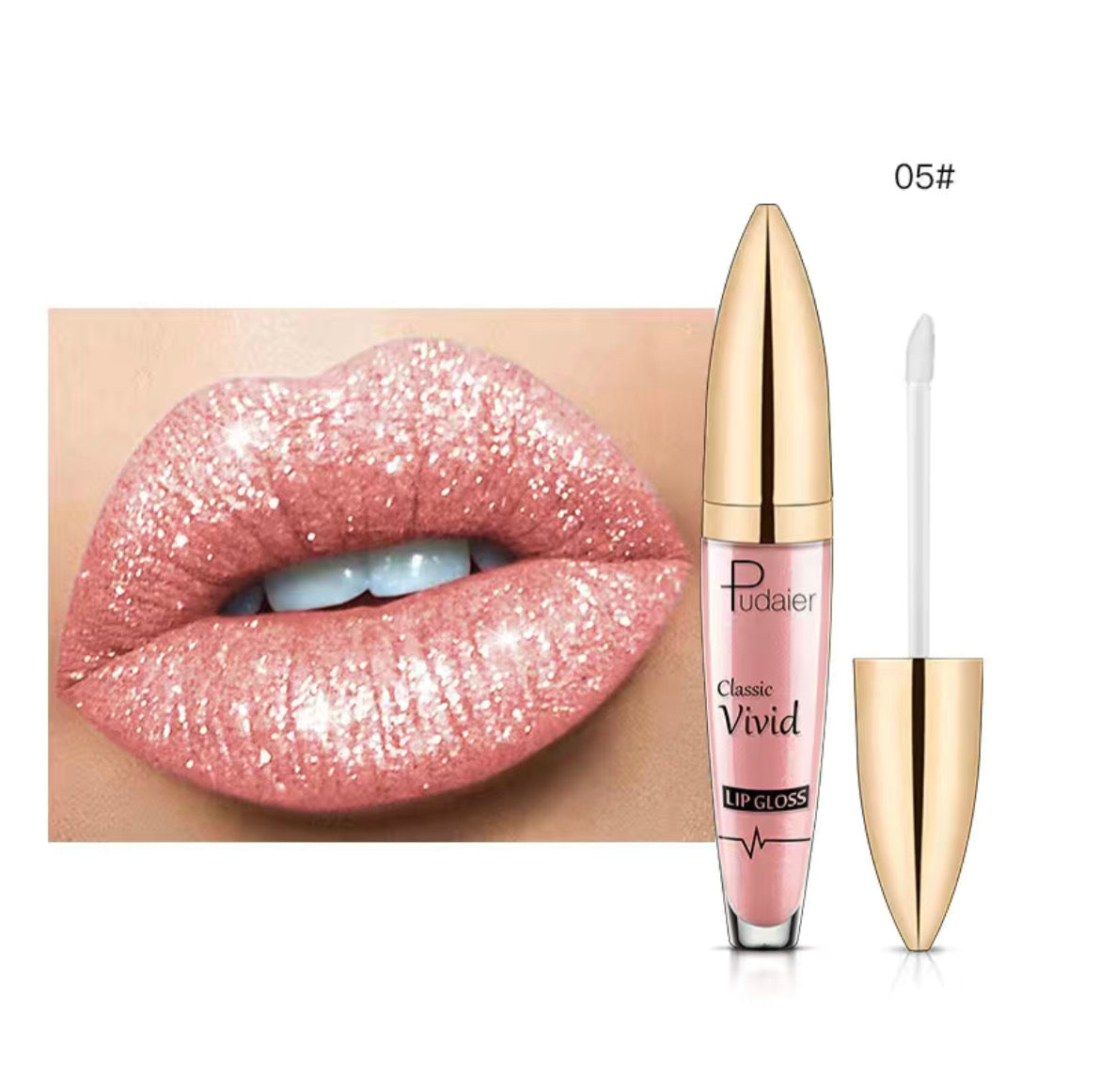 Pudaier Diamond Glitter lipgloss’s