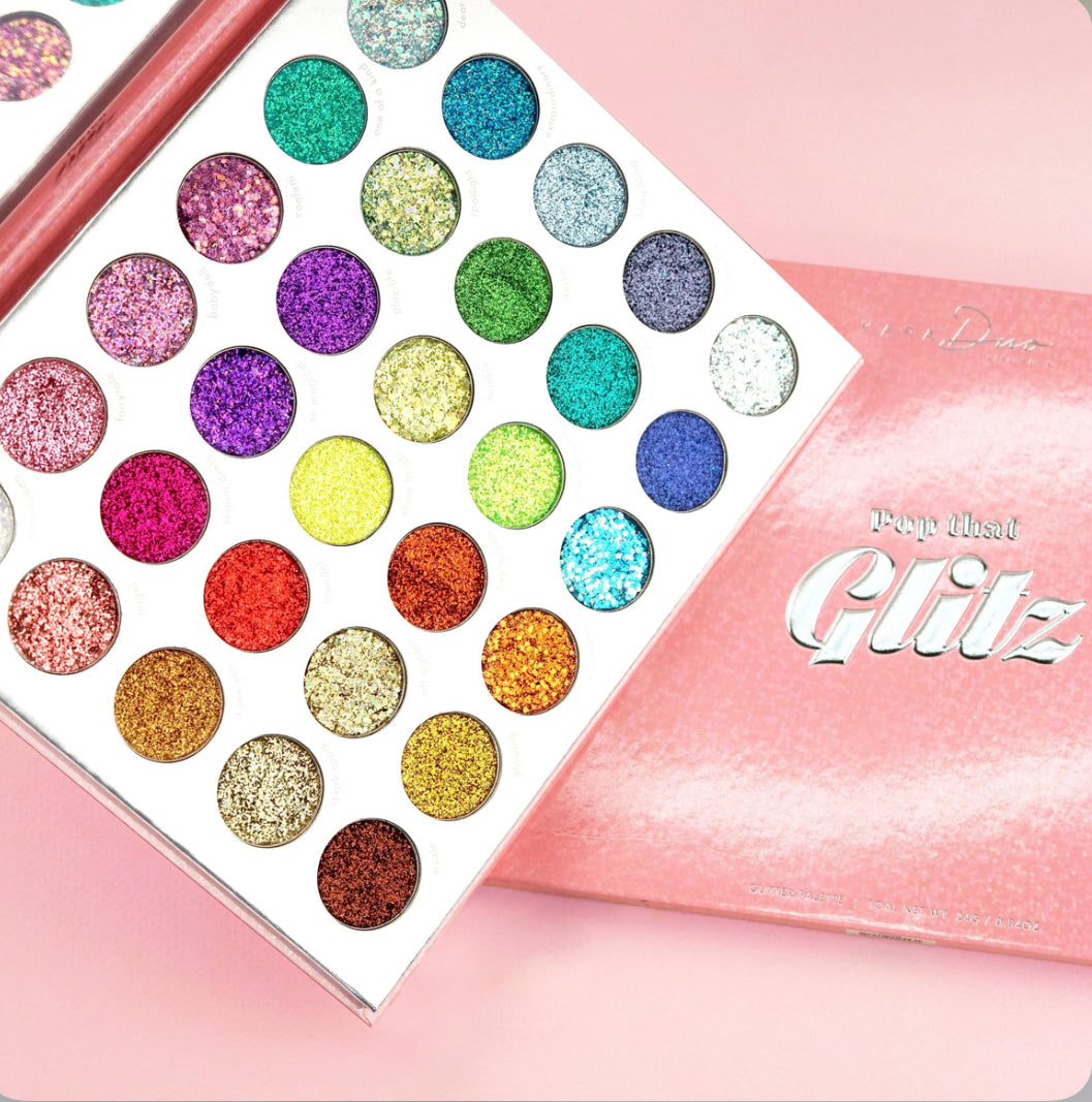 POP THAT GLITZ Pressed Glitter Palette