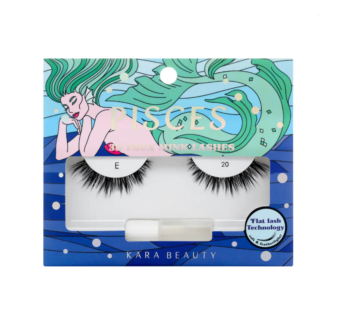 Zodiac 3D Faux Mink Flat False Eyelashes Variety’s