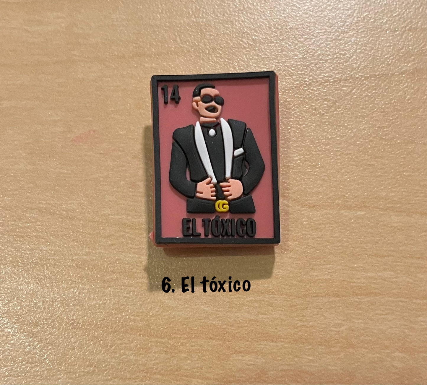 Los tóxicos croc charm