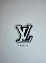 Load image into Gallery viewer, Inspired Croc Charms of LV
