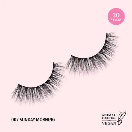 3D Effect Bionic Vegan Faux Mink Lashes (007, Sunday Morning