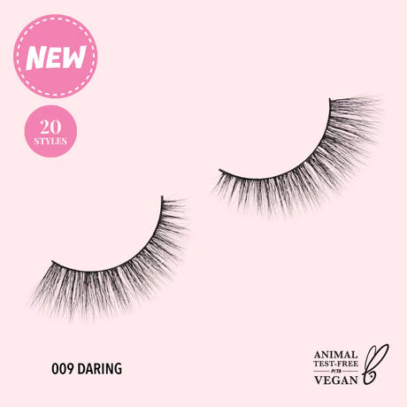 3D Effect Bionic Vegan Faux Mink Lashes (009, Daring)