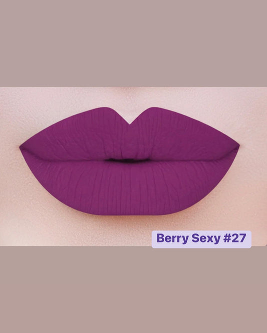 BERRY SEXY - 27 LONG WEAR MATTE LIP GLOSS