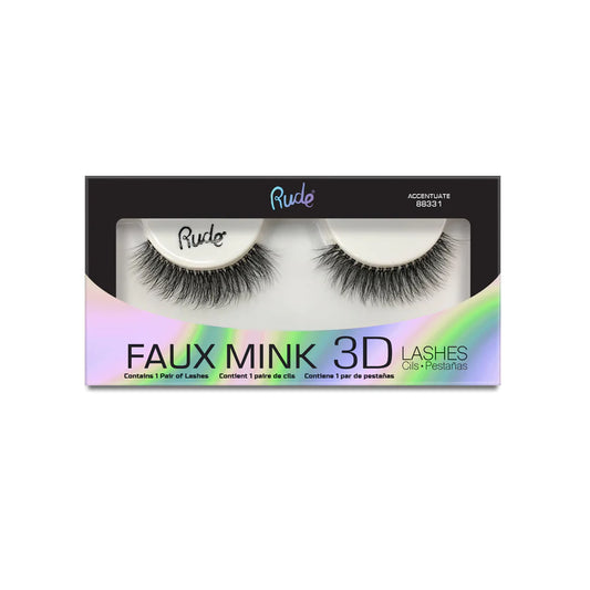 Faux Mink 3D Lashes color accentuate 331