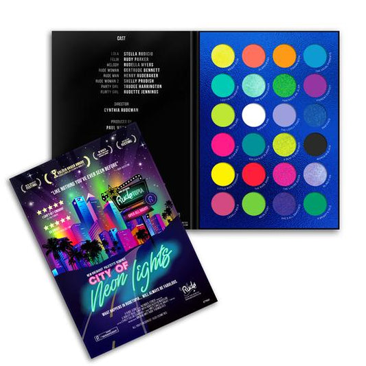 City of Neon Lights - 24 Vibrant Pigment & Eyeshadow Palette