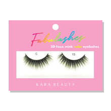 Load image into Gallery viewer, C15 FABULASHES 3D FAUX MINK COLOR LASHES

