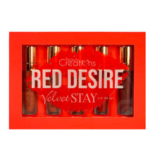 Load image into Gallery viewer, RED DESIRE VELVET STAY LIP SET
