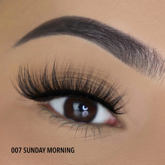 3D Effect Bionic Vegan Faux Mink Lashes (007, Sunday Morning