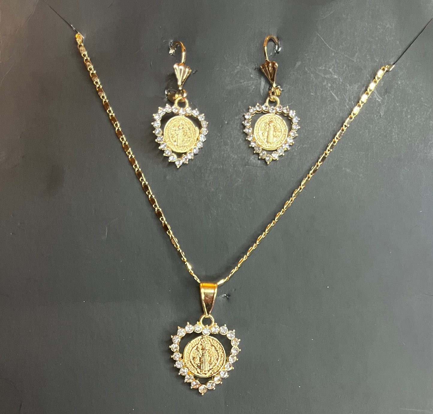 San Benito earring & necklace Set