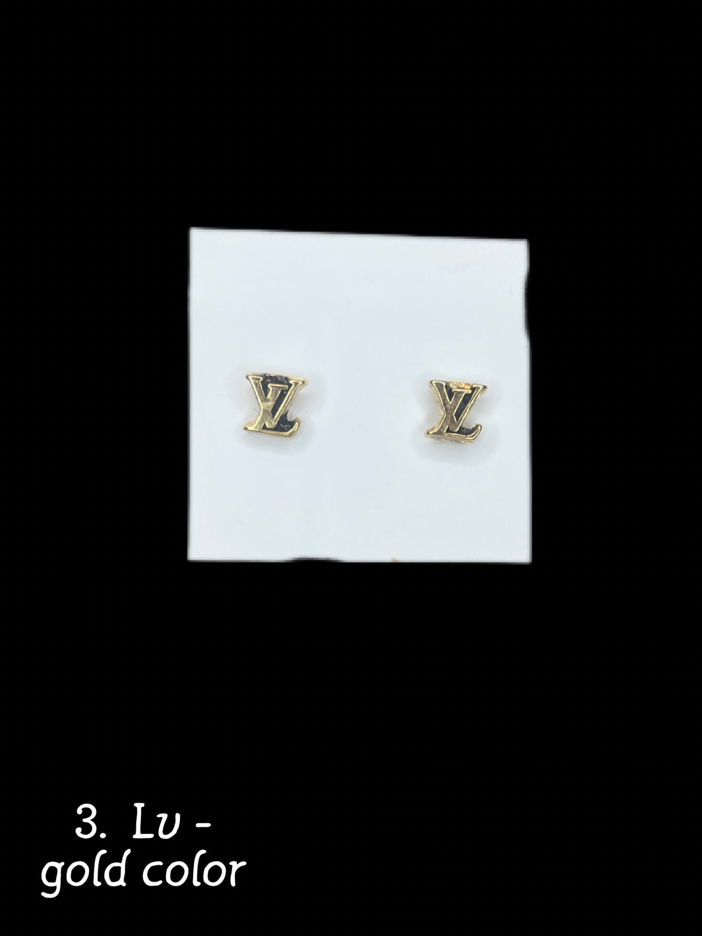 Inspired earrings of LV