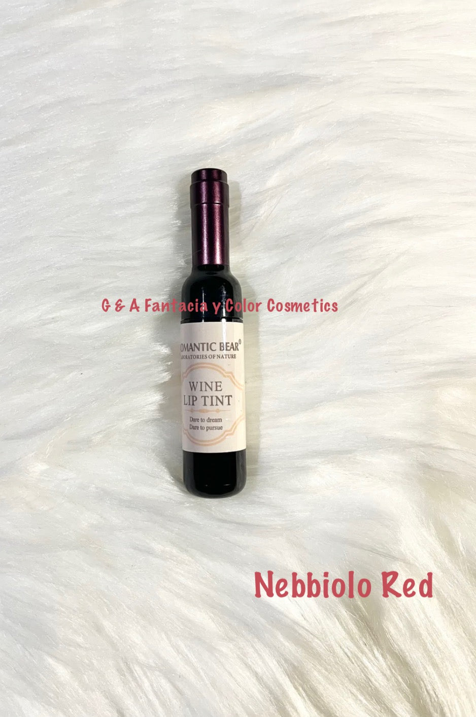 Wine lip tint - Nebbiolo Red